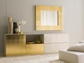 Reflex-madia-laccata-lucida-bianca-foglia-oro-Ego-specchiera-big