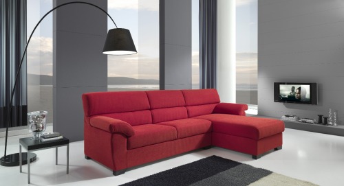 divano con isola moderno