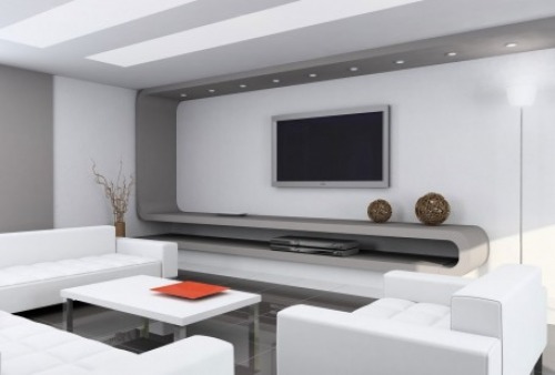 Soggiorno moderno: freddezza, minimalismo,essenzialità, design Foto di soggiorni arredati
