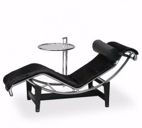 chaise longue nera